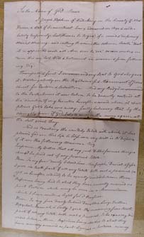 Joseph Hopkins' Will, 1801