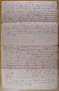 Rev. John Trumbull's Will