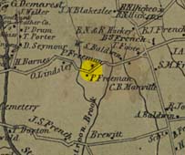 Map of Watertown (detail)
