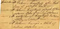 Fortune's Baptism Record